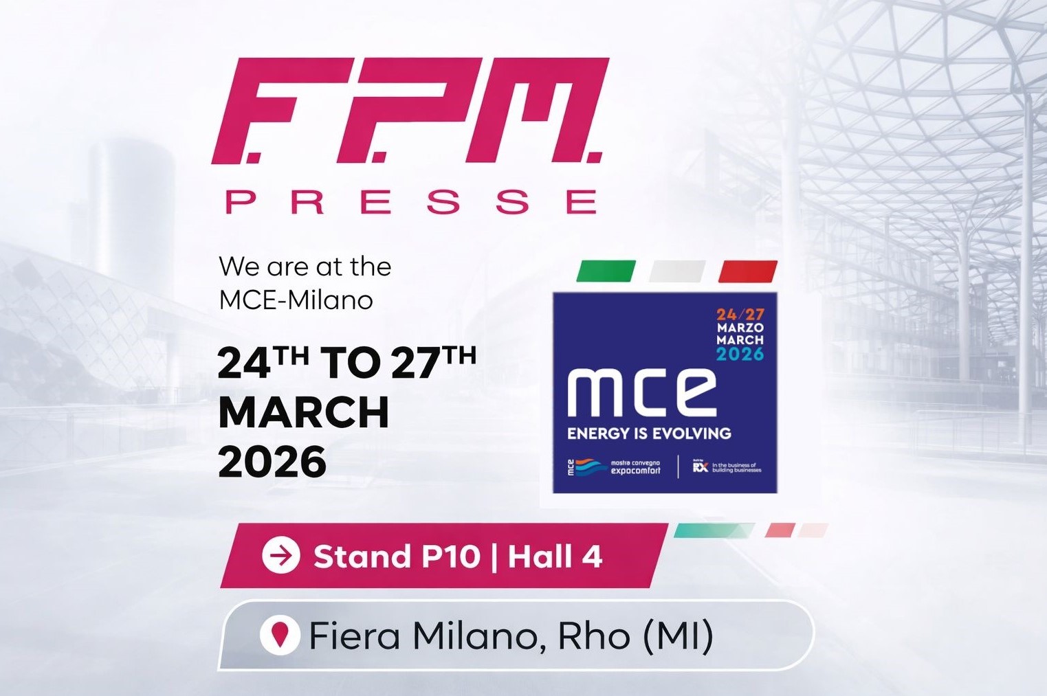 MCE Mostra Convegno Expocomfort Milano 2026